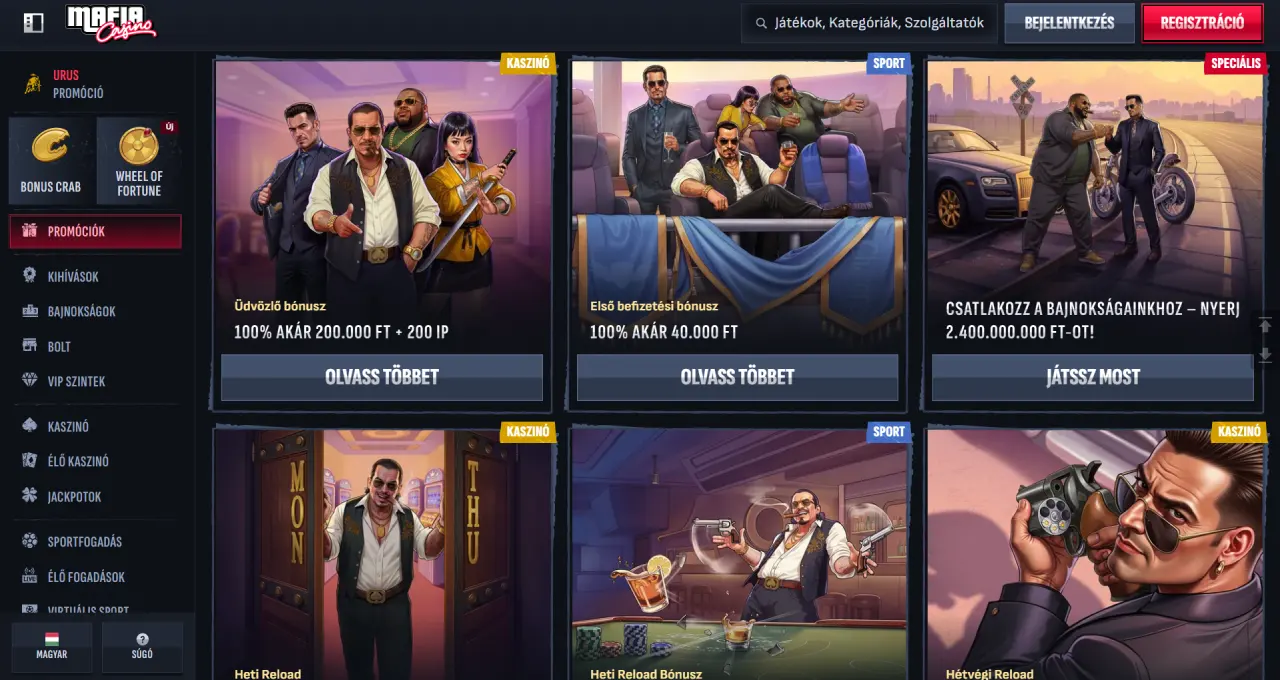 Mafia Bonus